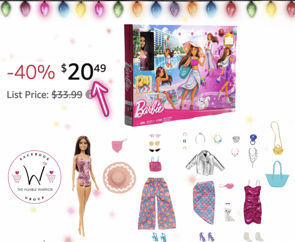 The Barbie Doll & Fashion Advent Calendar!